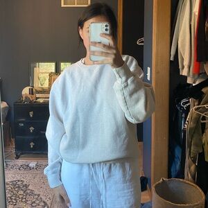 TNA Cream Crewneck Sweatshirt